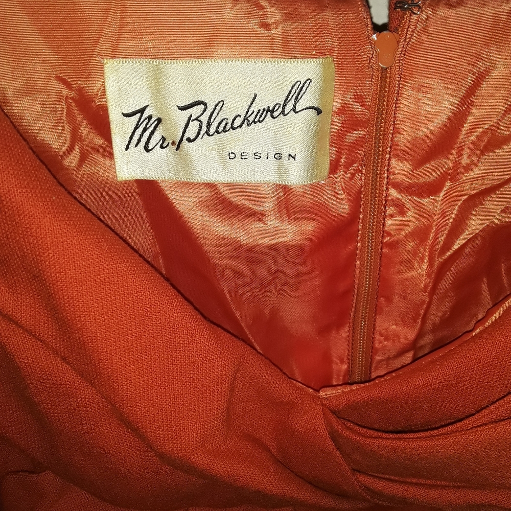 Vintage 1950S Mr. Blackwell Design Dress